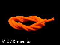 Natural fibre string 7mm 10m - orange