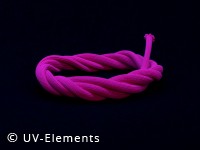 Natural fibre string 7mm 50m - purple