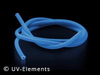 PVC UV active string/cable 2mm (1m) - absolutely white