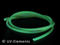 PVC UV active string/cable 8mm (10m) - greenyellow