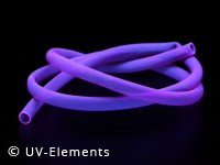 PVC UV active string/cable 8mm (10m) - purple