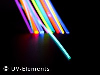 Plastilight UV active string 3mm - absolutely white