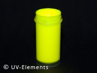 UV active bodypaint 100ml - yellow