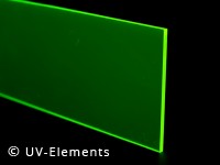 Fluorescent Acrylic Sheet 100x100cm 5mm - green