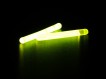 8x Mini Glow Sticks 40x4mm - yellow