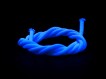 Natural fibre string 3,5mm 50m - blue