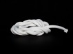 Natural fibre string 3,5mm 1m - white