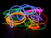 PVC UV active string/cable 2mm (color mix)