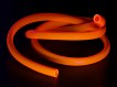 PVC UV active string/cable 8mm (1m) - orange