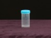 Round plastic jar 100ml clear (1 piece)