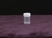 Round plastic jar 20ml clear (10 pieces)
