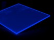 Fluorescent Acrylic Sheet 21x29cm 5mm - blue