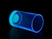 Glow Cup / glow glass - blue