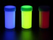 Invisible UV active fluorescent body paint set 5  (3x100ml colors: blue, green, red)